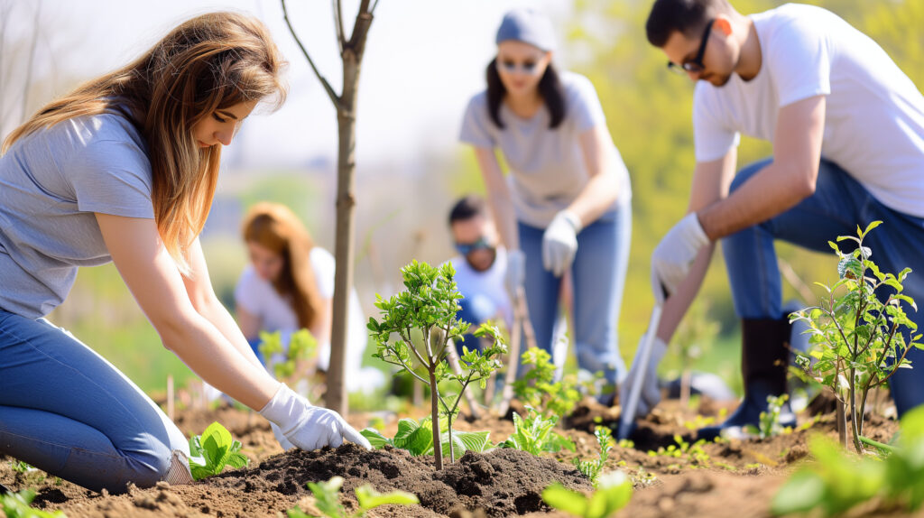 community planting