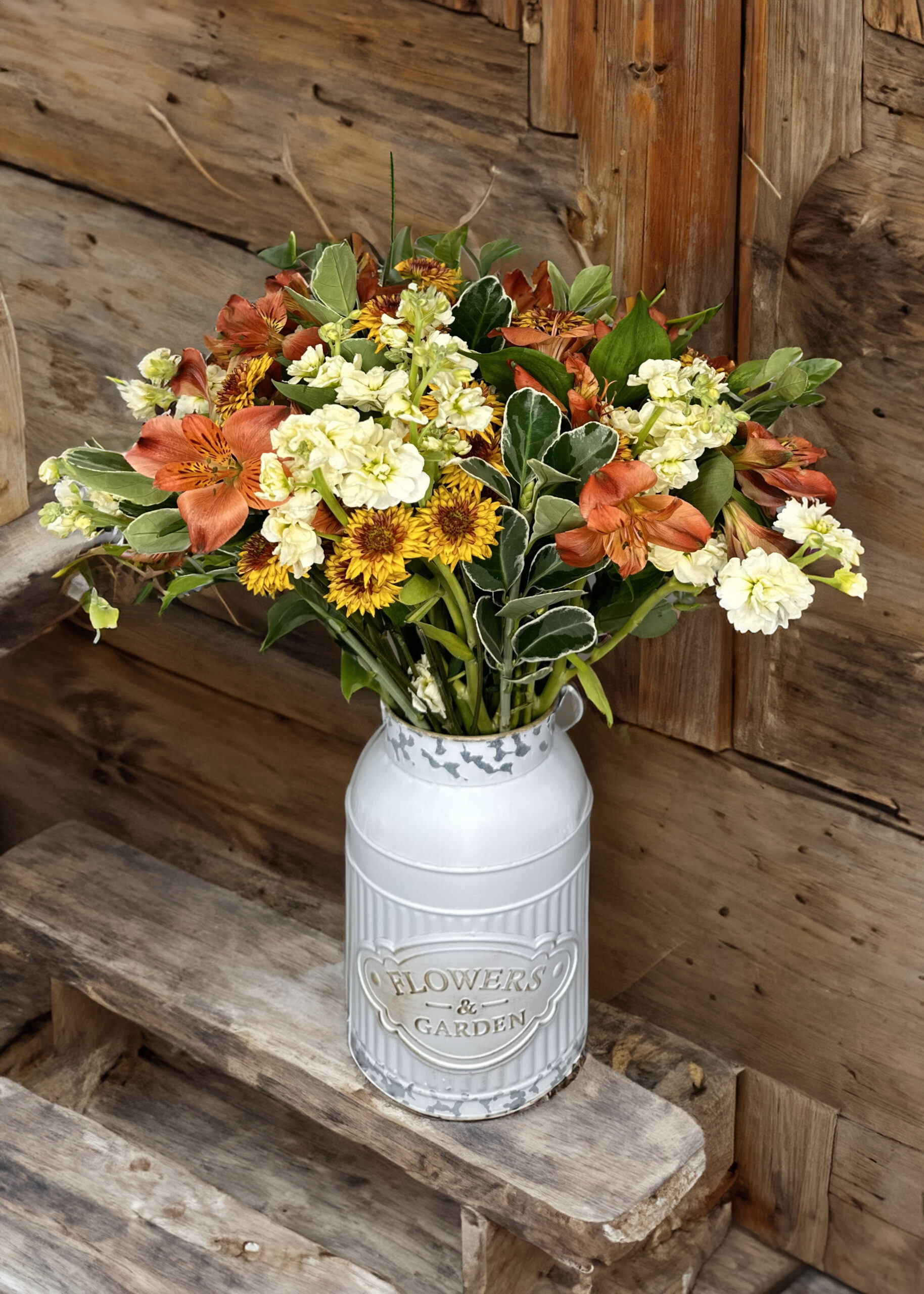 Fall Farmhouse Flowers